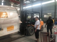 顆粒機(jī)生產(chǎn)線發(fā)往非洲