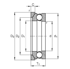 ����������S�� 53236-MP + U236, ����(j��) DIN 711/ISO 104 ��(bi��o)��(zh��n)����Ҫ�ߴ磬���򣬎������S����Ȧ����Ȧ���ɷ��x