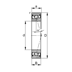 ���S�S�� HSS71908-C-T-P4S, �{(di��o)��(ji��)���Ɍ�(du��)���b�����|�� �� = 15�����ɂ�(c��)���ܷ����ǽ��|���Ӈ�(y��n)����