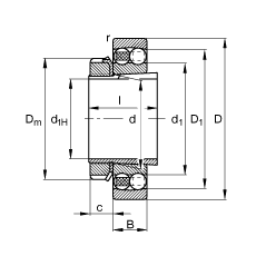 ���{(di��o)�����S�� 1220-K-M-C3 + H220, ����(j��) DIN 630 �� DIN 5415 ��(bi��o)��(zh��n)����Ҫ�ߴ�, ���F�׺;o����