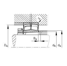 �{�ĝL���S�� 22226-E1-K + H3126, ���� DIN 635-2 �˜ʵ���Ҫ�ߴ�, ���F�׺;o����