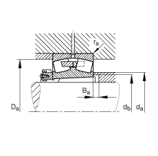 �{�ĝL���S�� 230/630-B-K-MB + H30/630, ����(j��) DIN 635-2 �˜ʵ���Ҫ�ߴ�, ���F�׺;o����